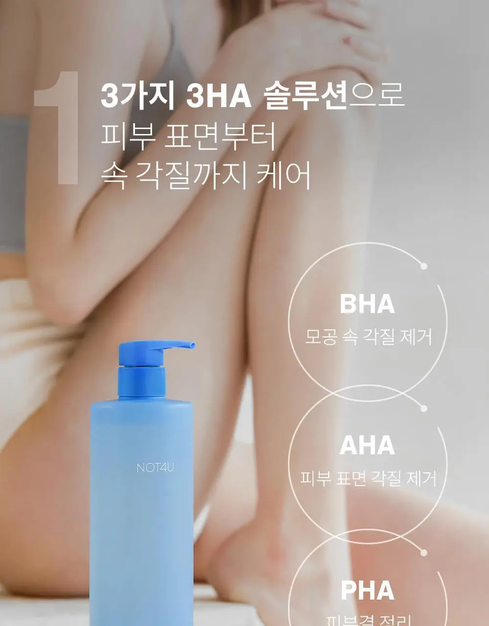 [국민트러블바디워시] 낫포유 등드름/가드름 클리어 아크네 바디워시 500ml 상세페이지 18